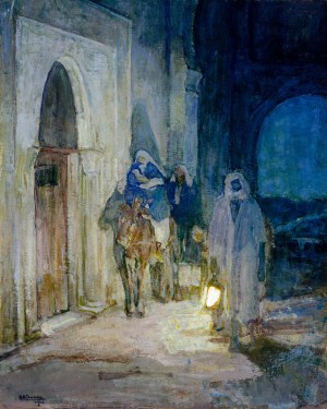 Flight Into Egypt karya Henry Ossawa Tanner 